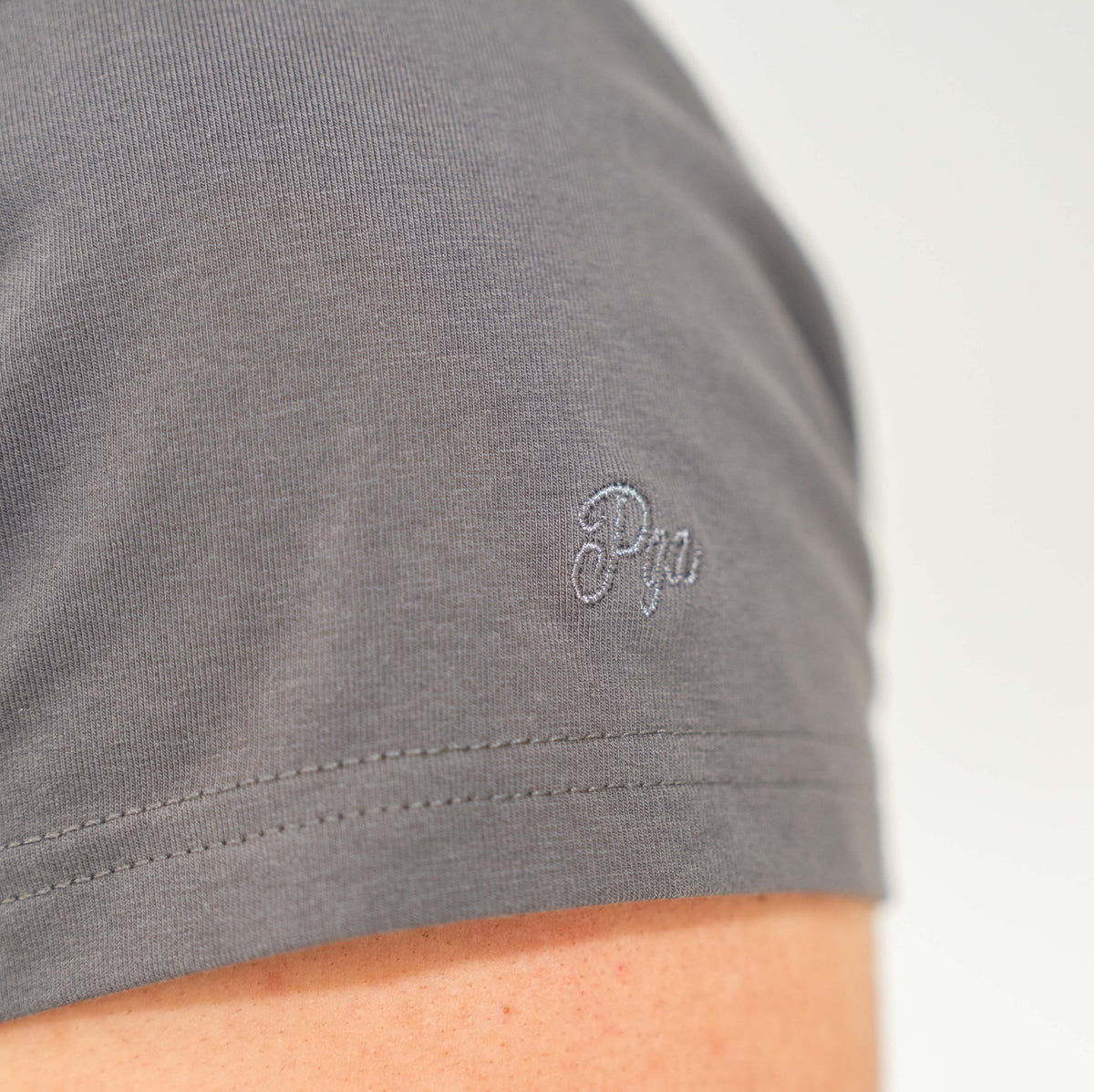 F401 Baby Tee - Dark Grey