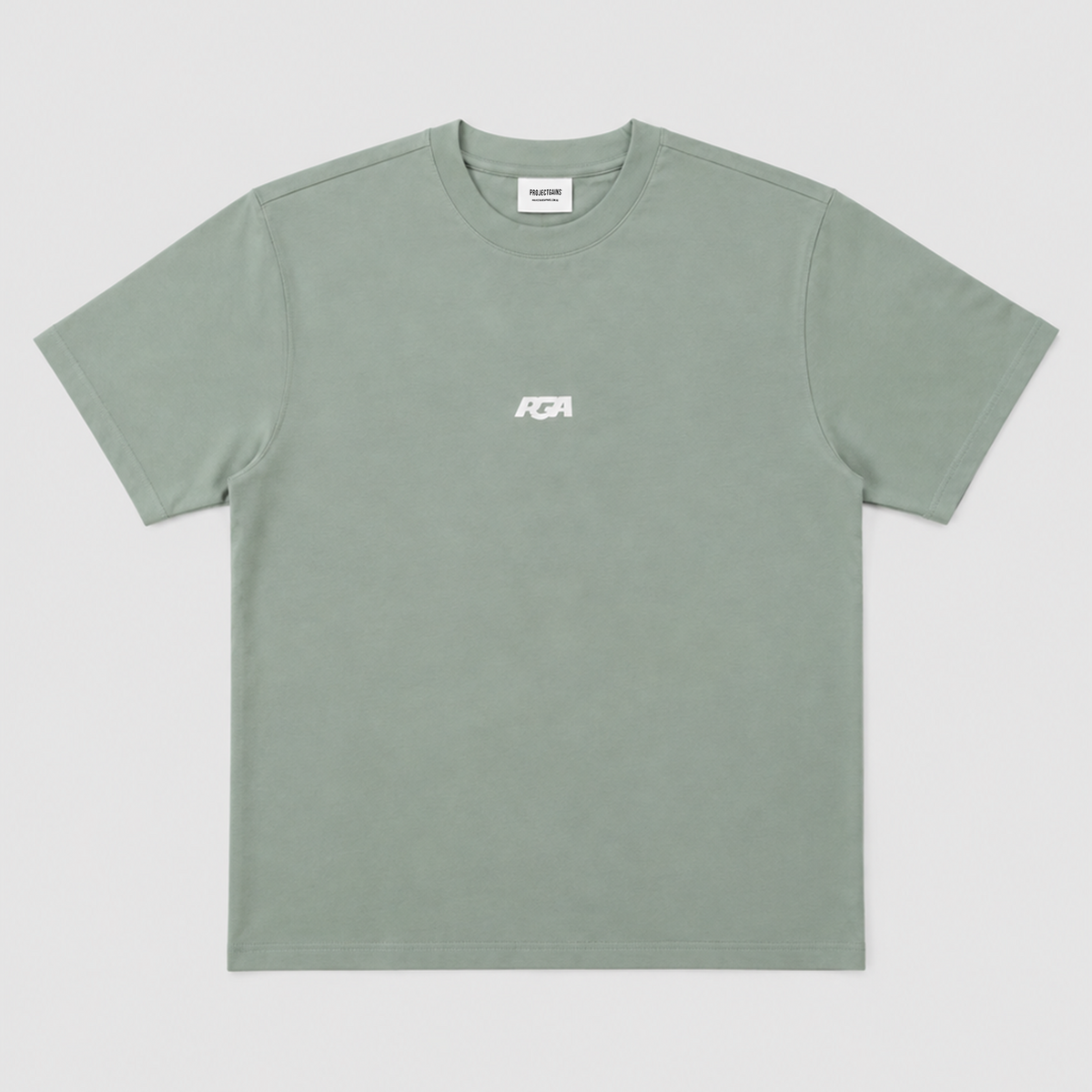 US402 PGA STACK TEE LIGHT GREEN