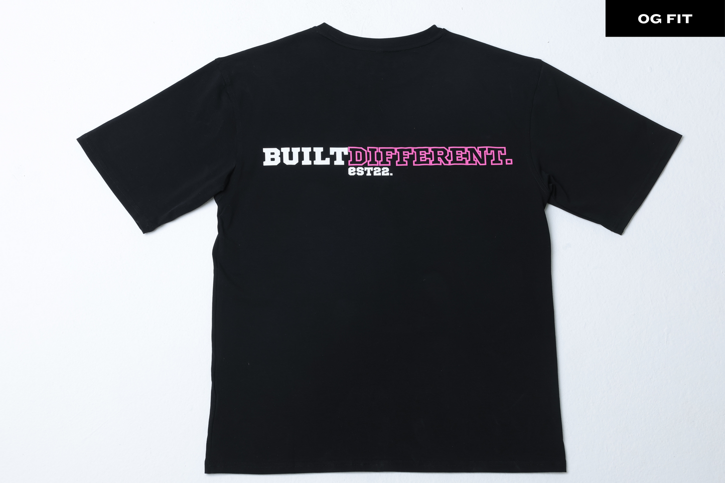 BUILT DIFFERENT TEE BLACK