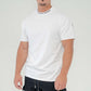 401 Curved Logo Crew Neck - White