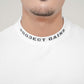 401 Curved Logo Crew Neck - White